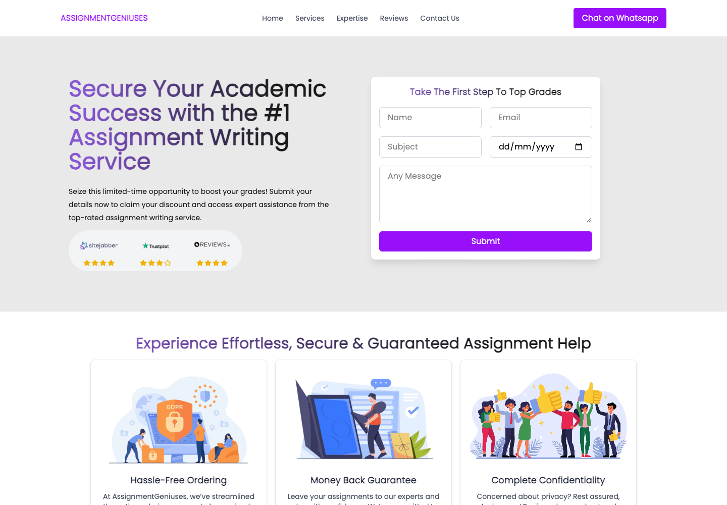 Assignment Geniuses — Assignment Geniuses