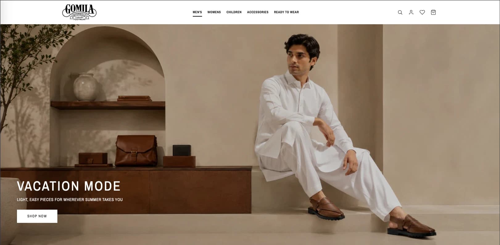 Gomila International — International storefront